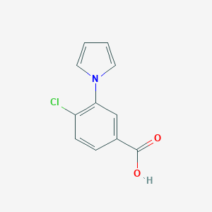 4-chloro-3-(1H-pyrrol-1-yl)benzoic acid