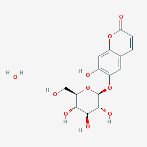 molecular formula C15H16O9·1.5H2O B191201 Esculin hydrate CAS No. 66778-17-4