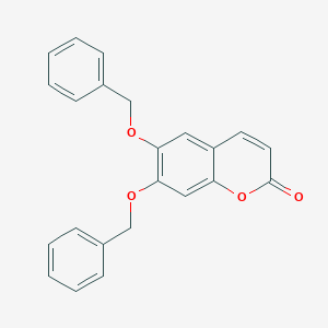 molecular formula C23H18O4 B191206 6,7-二苄氧基香豆素 CAS No. 909-84-2