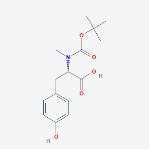 molecular formula C15H21NO5 B019121 Boc-N-Me-Tyr-OH CAS No. 82038-34-4