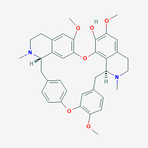 molecular formula C37H40N2O6 B191232 Fangchinoline CAS No. 436-77-1