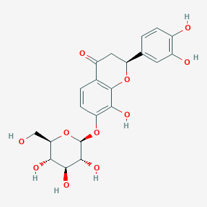 molecular formula C21H22O11 B191238 Flavanomarein CAS No. 577-38-8