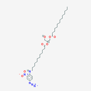 molecular formula C35H59N5O7 B019124 Azido-dag CAS No. 107141-10-6