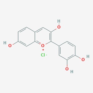 molecular formula C15H11ClO5 B191244 Fisetinidin CAS No. 2948-76-7