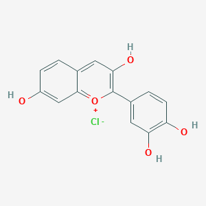 molecular formula C15H11ClO5 B191244 Fisetinidin chloride CAS No. 2948-76-7