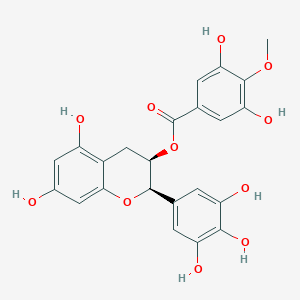 molecular formula C23H20O11 B191277 4''-Methylepigallocatechin gallate CAS No. 224434-07-5