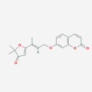 molecular formula C19H18O5 B191289 Geiparvarin CAS No. 36413-91-9