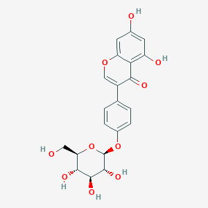 molecular formula C21H20O10 B191293 Sophoricoside CAS No. 152-95-4