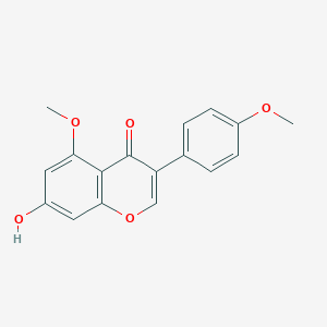 molecular formula C17H14O5 B191294 5-O-甲基生物香豆素A CAS No. 68939-22-0