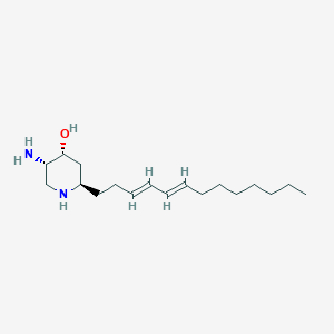 molecular formula C18H34N2O B019131 Pseudodistomin A CAS No. 106231-30-5