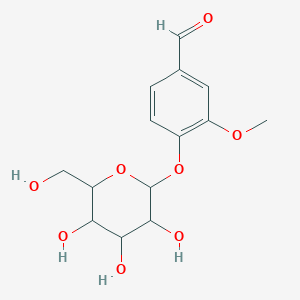 molecular formula C14H18O8 B191341 Glucovanillin CAS No. 494-08-6