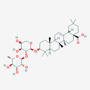 molecular formula C41H66O11 B191382 β-常春藤皂苷 CAS No. 35790-95-5