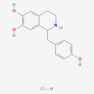 molecular formula C16H18ClNO3 B191411 Higenamine hydrochloride CAS No. 11041-94-4