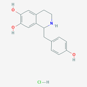 molecular formula C16H17NO3·HCl B191411 盐酸海根碱 CAS No. 11041-94-4