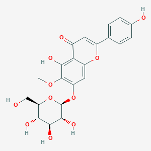 molecular formula C22H22O11 B191417 Homoplantaginin CAS No. 17680-84-1