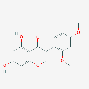 molecular formula C17H16O6 B191428 Homoferreirin CAS No. 482-01-9