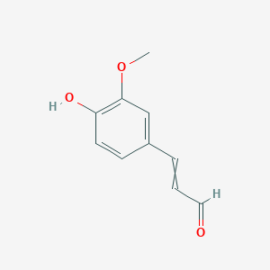 molecular formula C10H10O3 B191438 4-Hydroxy-3-methoxycinnamaldehyde CAS No. 458-36-6