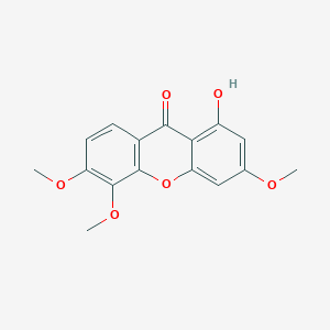 molecular formula C16H14O6 B191440 9H-Xanthen-9-one, 1-hydroxy-3,5,6-trimethoxy- CAS No. 4090-62-4