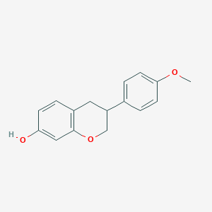 molecular formula C16H16O3 B191449 4'-Methoxy-7-isoflavanol CAS No. 10499-17-9