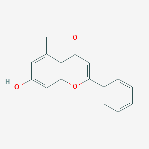 molecular formula C16H12O3 B191457 7-羟基-5-甲基黄酮 CAS No. 15235-99-1