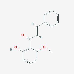 molecular formula C16H14O3 B191474 2'-Hydroxy-6'-methoxychalcone CAS No. 42079-68-5