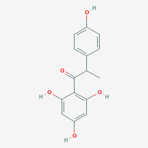 molecular formula C15H14O5 B191493 6'-Hydroxy-O-desmethylangolensin CAS No. 153409-52-0