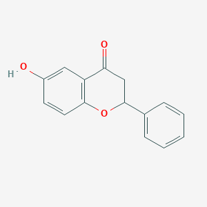molecular formula C15H12O3 B191495 6-Hydroxyflavanone CAS No. 4250-77-5