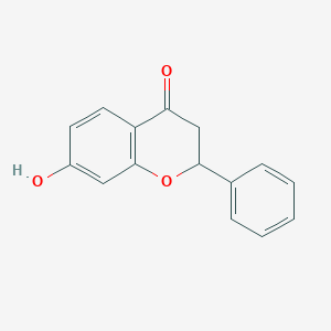 molecular formula C15H12O3 B191499 7-Hydroxyflavanone CAS No. 6515-36-2