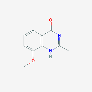 molecular formula C10H10N2O2 B019152 8-Methoxy-2-methyl-4(3H)-quinazolinone CAS No. 90915-45-0