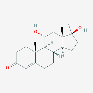 molecular formula C20H30O3 B191527 11alpha,17beta-Dihydroxy-17-methylandrost-4-en-3-one CAS No. 1807-02-9