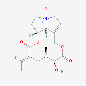molecular formula C18H25NO6 B191547 整叶草氧化物 N CAS No. 85955-28-8