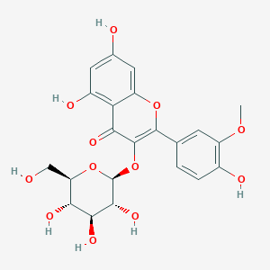 molecular formula C22H22O12 B191608 isorhamnetin-3-O-glucoside CAS No. 5041-82-7