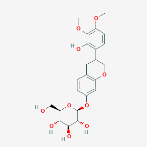 molecular formula C23H28O10 B191609 Isomucronulatol 7-O-glucoside CAS No. 94367-43-8