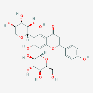 molecular formula C26H28O14 B191611 Isoschaftoside CAS No. 52012-29-0