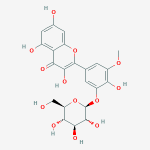 molecular formula C22H22O13 B191615 Myricomplanoside CAS No. 123442-26-2