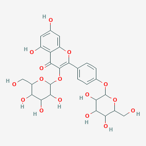 molecular formula C27H30O16 B191649 Kaempferol 3,4'-diglucoside CAS No. 71939-16-7