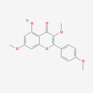 molecular formula C18H16O6 B191655 Kaempferol 3,7,4'-trimethyl ether CAS No. 15486-34-7