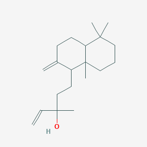 1-Naphthalenepropanol, alpha-ethenyldecahydro-alpha,5,5,8a-tetramethyl-2-methylene-