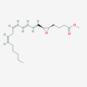 methyl 4-[(2S,3S)-3-[(1E,3E,5Z,8Z)-tetradeca-1,3,5,8-tetraenyl]oxiran-2-yl]butanoate