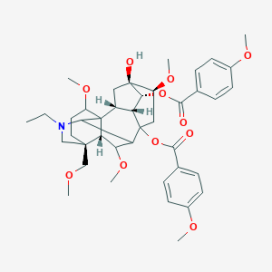 molecular formula C41H53NO11 B191731 Liwaconitine CAS No. 86408-15-3