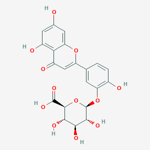 molecular formula C21H18O12 B191755 Luteolin 3'-o-glucuronide CAS No. 53527-42-7