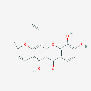 molecular formula C23H22O6 B191769 Macluraxanthone CAS No. 5848-14-6