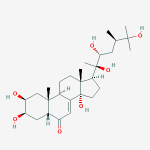 molecular formula C28H46O7 B191781 Makisterone A CAS No. 20137-14-8