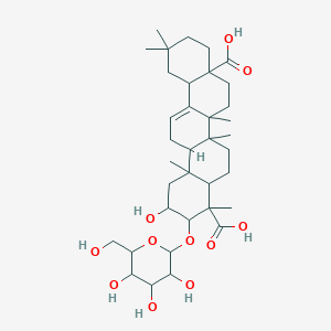 molecular formula C36H56O11 B191800 Medicagenic acid 3-O-beta-D-glucopyranoside CAS No. 49792-23-6