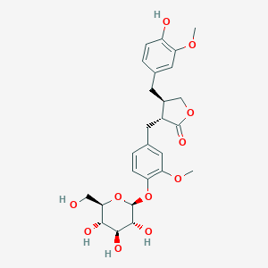 molecular formula C26H32O11 B191803 Matairesinoside CAS No. 23202-85-9