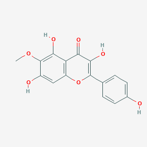 molecular formula C16H12O7 B191825 6-Methoxykaempferol CAS No. 32520-55-1