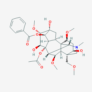 molecular formula C33H45NO11 B191843 Mesaconitine CAS No. 2752-64-9