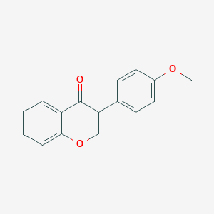 molecular formula C16H12O3 B191849 4'-O-甲基异黄酮 CAS No. 1621-58-5