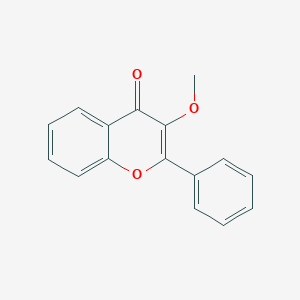 molecular formula C16H12O3 B191855 3-甲氧基黄酮 CAS No. 7245-02-5