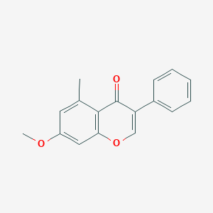 molecular formula C17H14O3 B191856 5-甲基-7-甲氧基异黄酮 CAS No. 82517-12-2